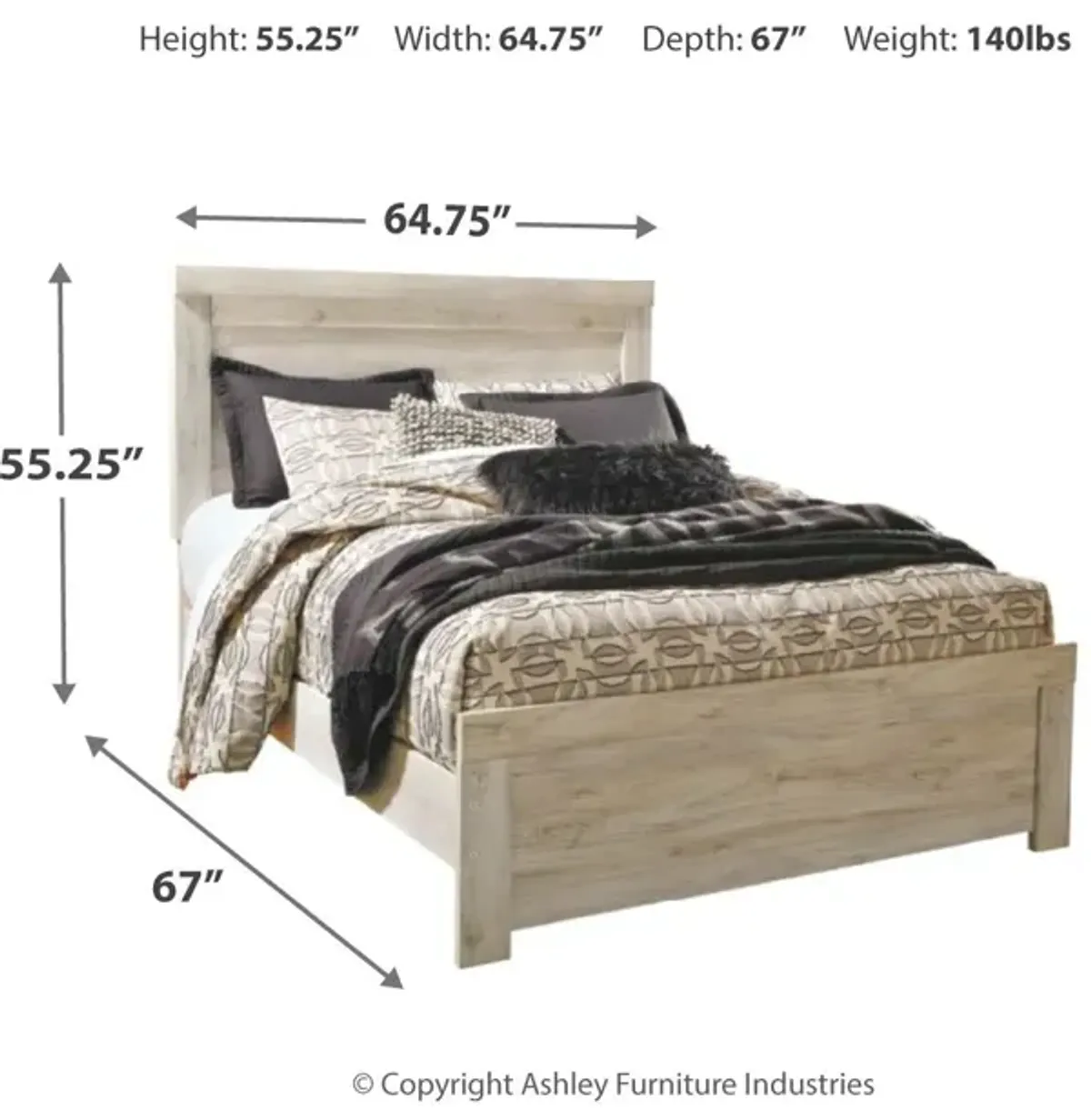 Bellaby - Panel Bed