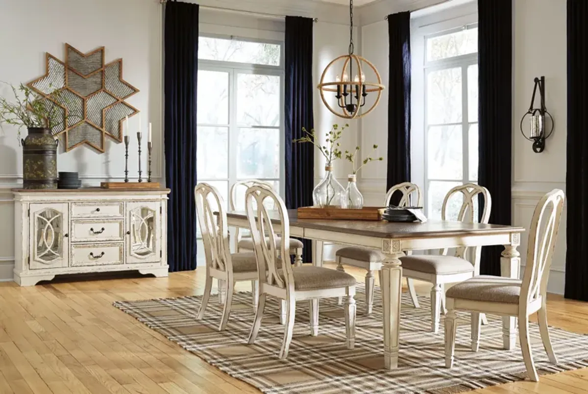 Realyn - Rectangular Dining Table Set