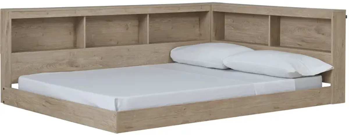 Oliah - Bookcase Storage Bed