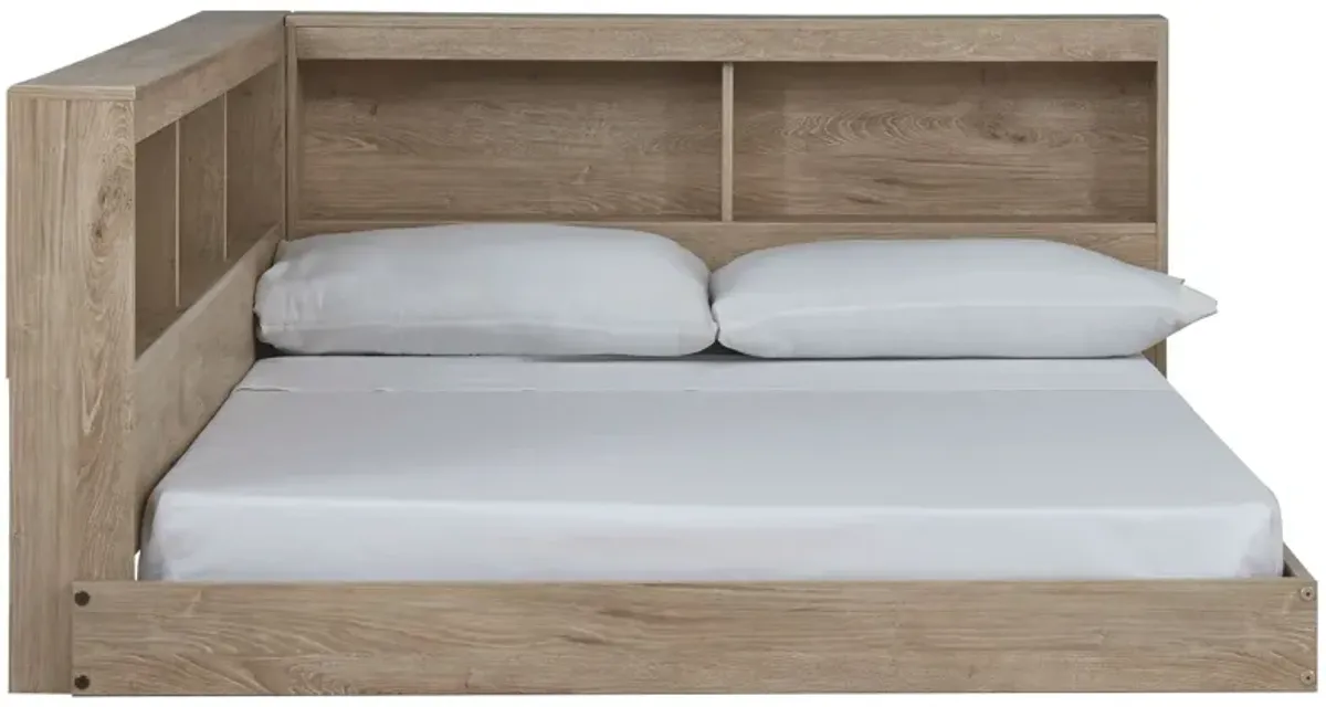 Oliah - Bookcase Storage Bed