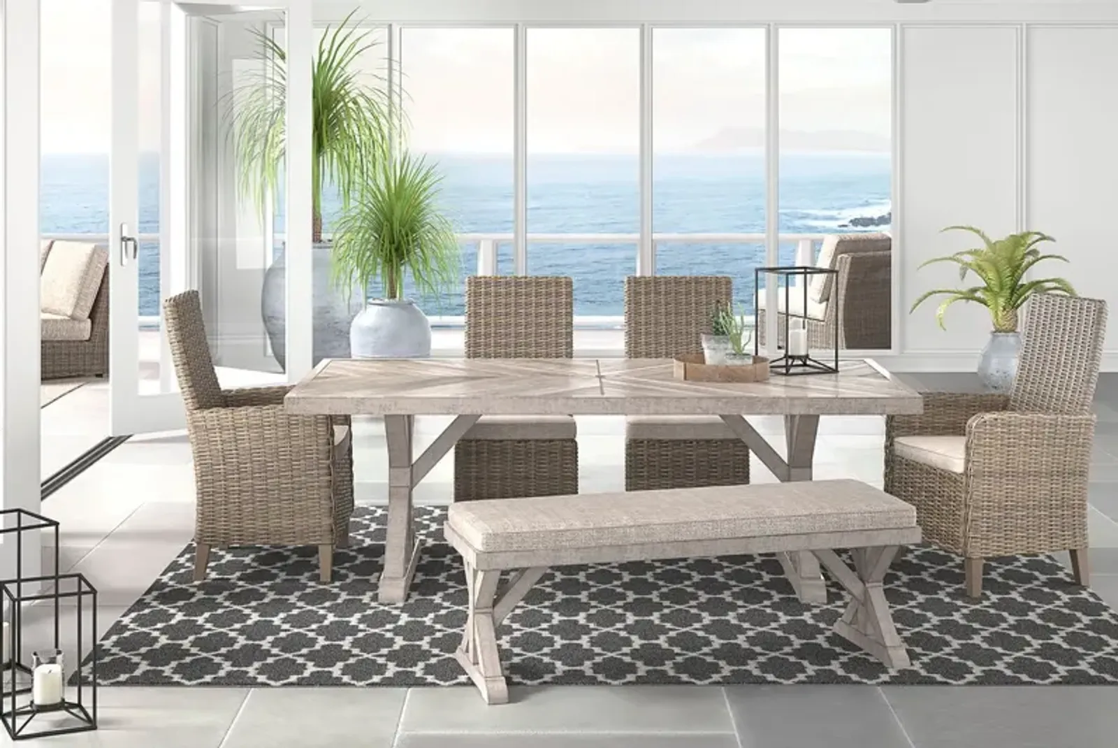 Beachcroft - Outdoor Dining Room Set