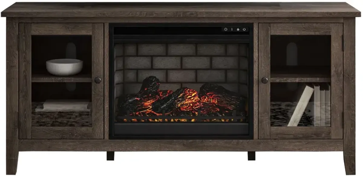 Arlenbry - TV Stand With Fireplace