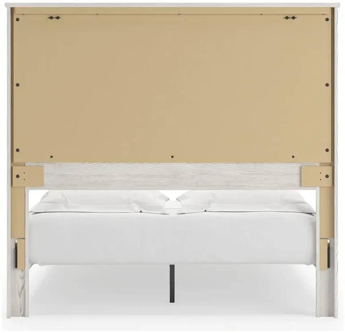 Gerridan - Panel Bed With Sconces