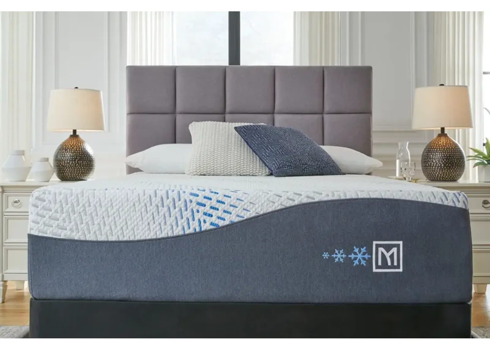 Millennium - Cushion Firm Gel Hybrid Mattress, Foundation