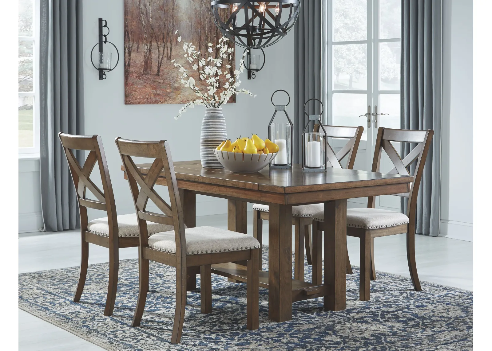 Moriville - Rectangular Dining Table Set