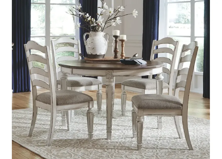 Realyn - Oval Dining Table Set