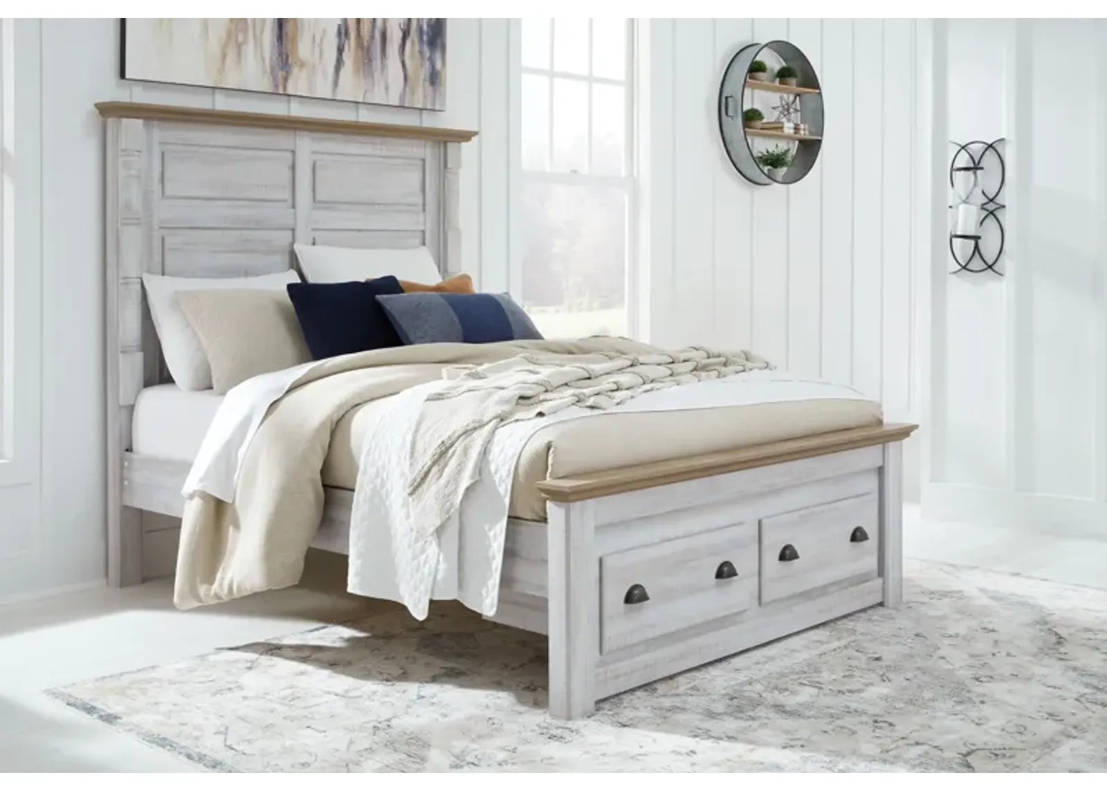 Haven Bay - Panel Storage Bed