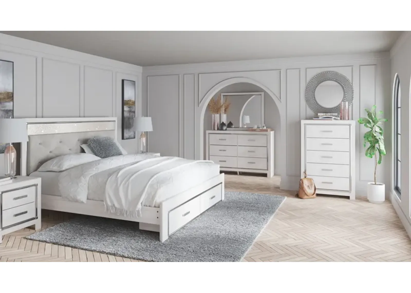 Altyra - Upholstered Storage Bedroom Set