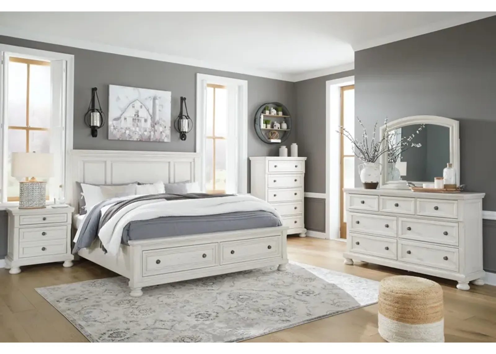 Robbinsdale - Panel Storage Bedroom Set