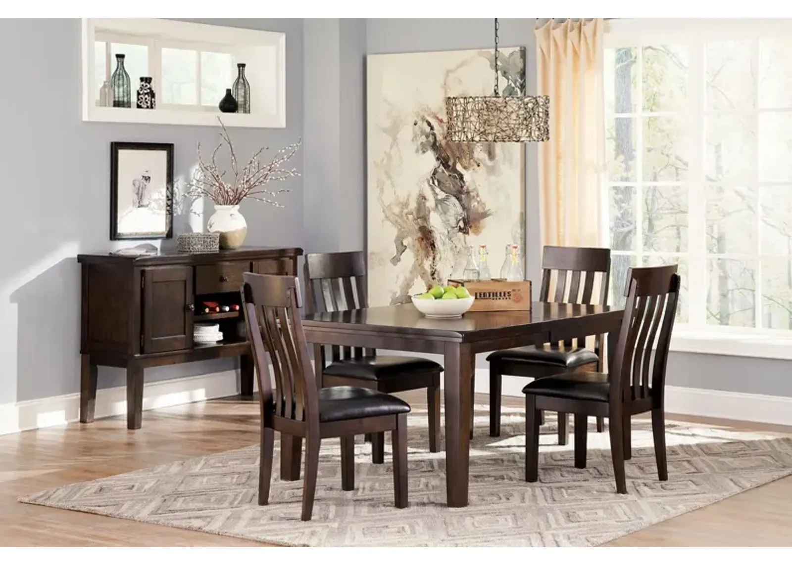 Haddigan - Dining Table With Side Chairs