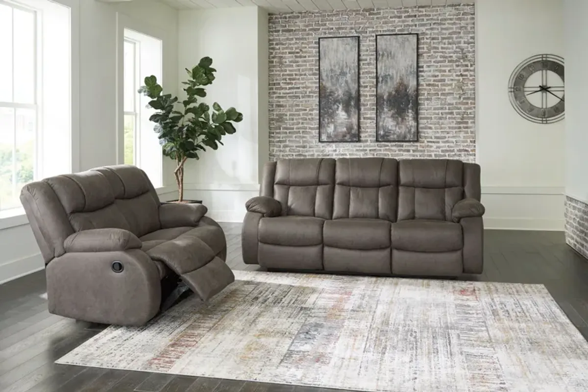 First Base - Reclining Living Room Set