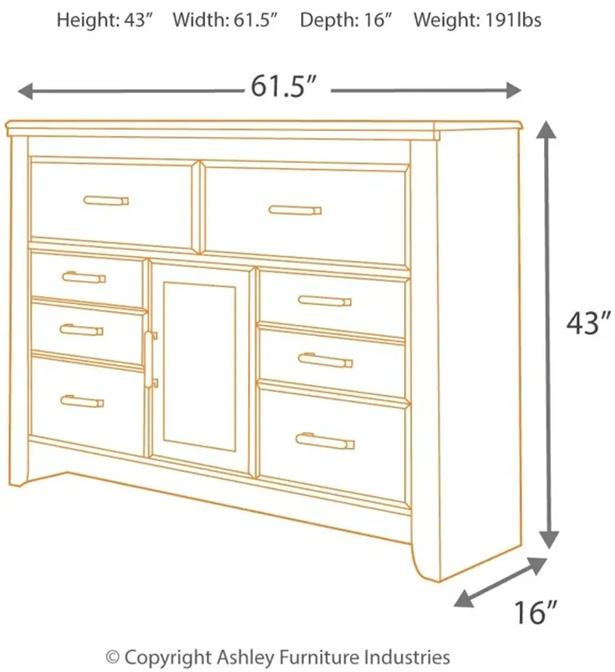 Juararo - Dresser