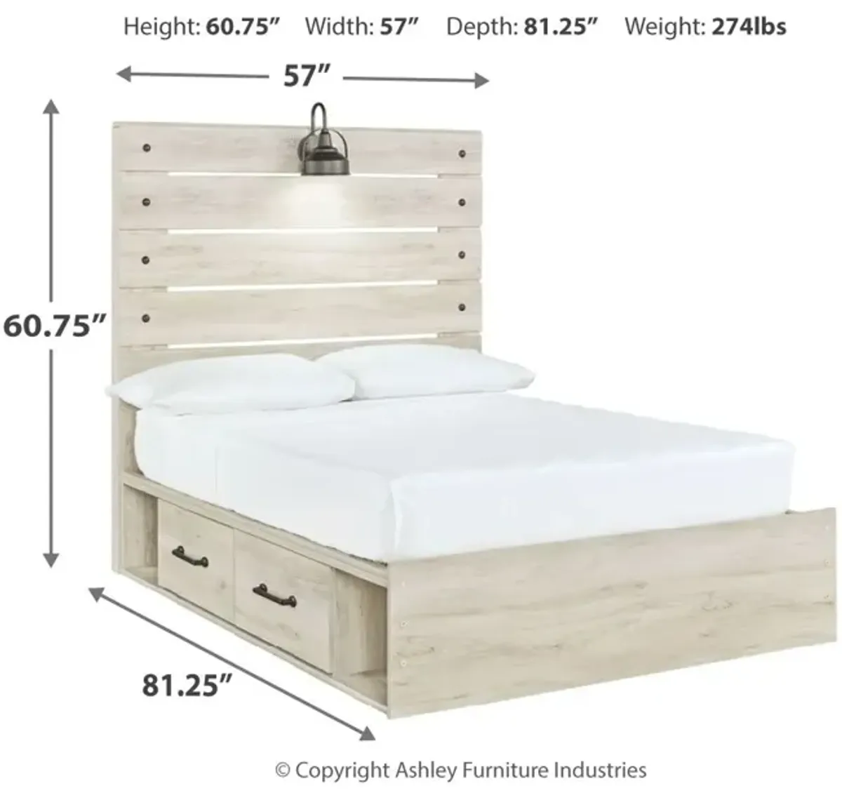 Cambeck - Panel Bed