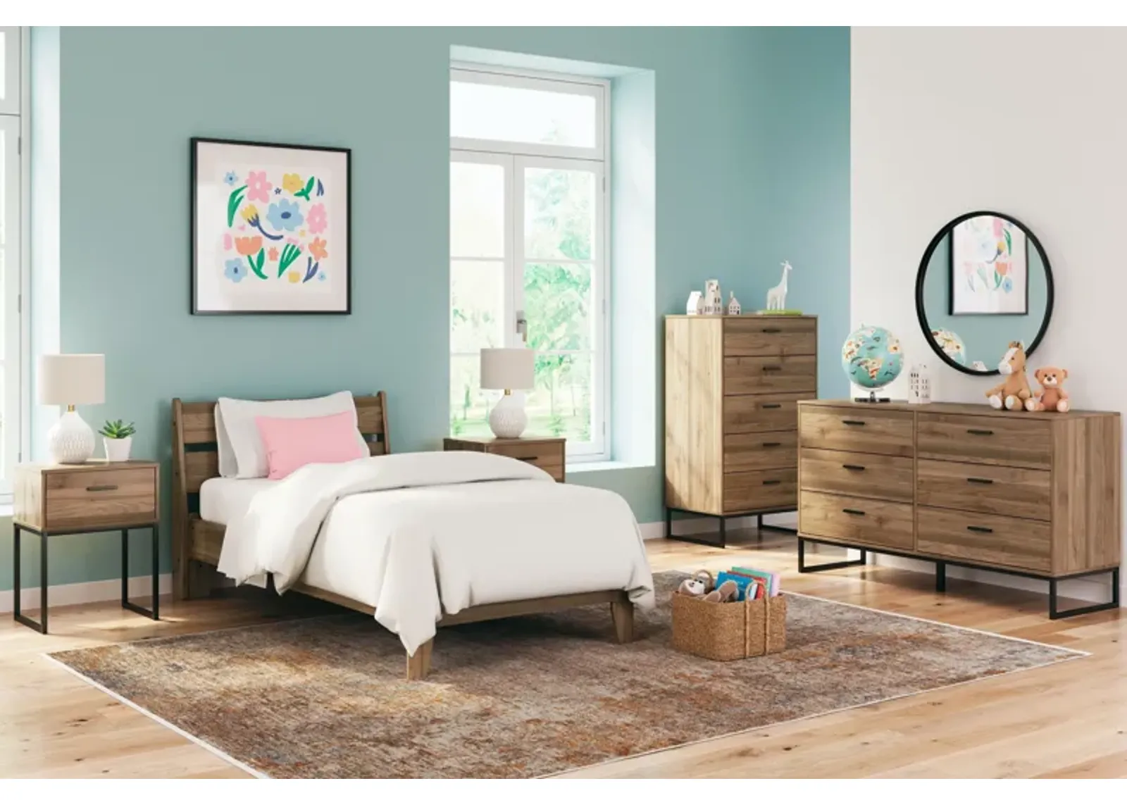 Deanlow - Panel Bedroom Set