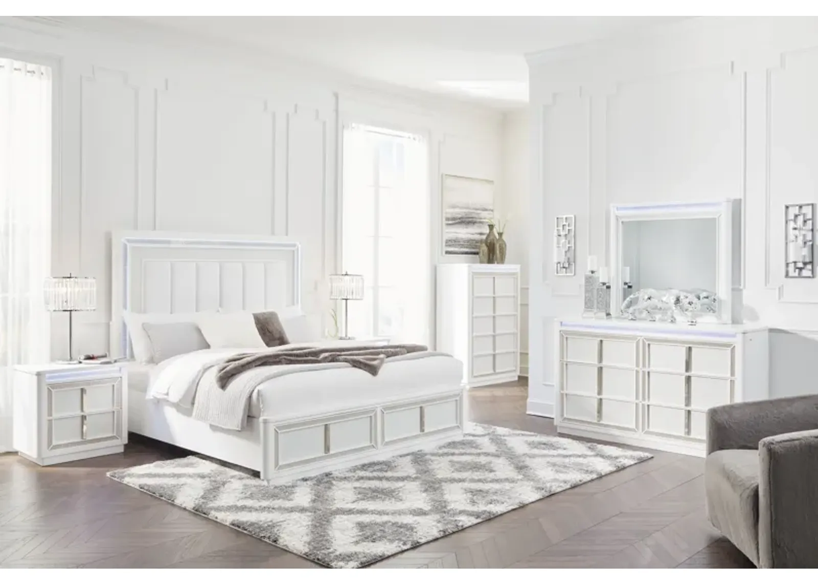 Chalanna - Storage Bedroom Set