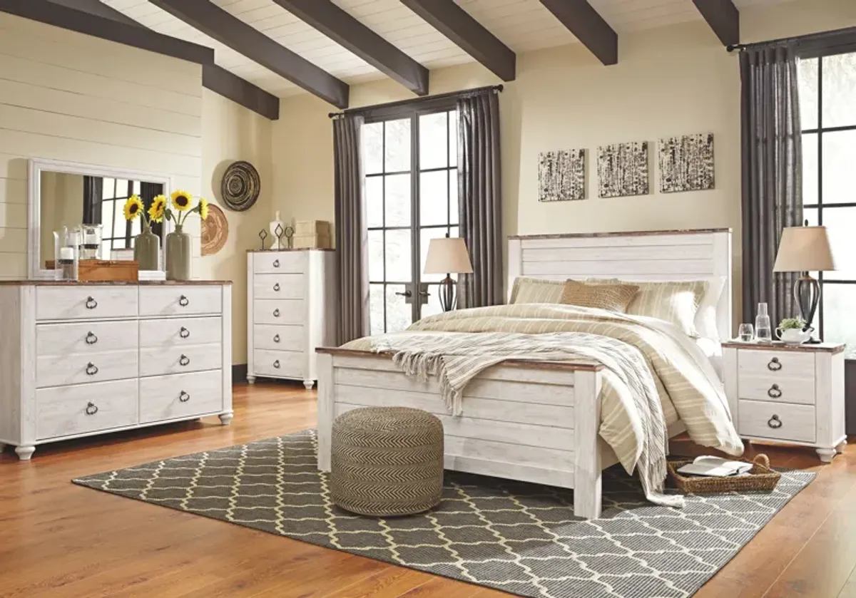 Willowton - Panel Bedroom Set