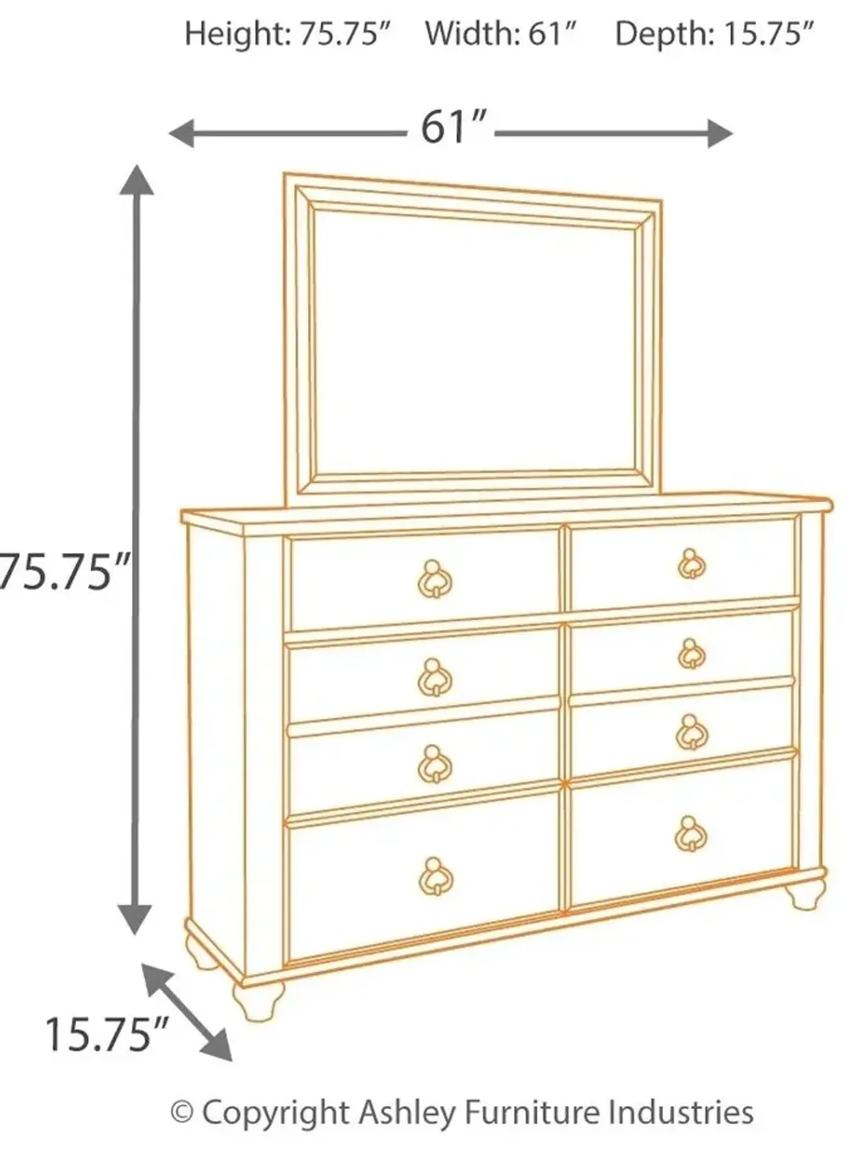 Willowton - Sleigh Bedroom Set