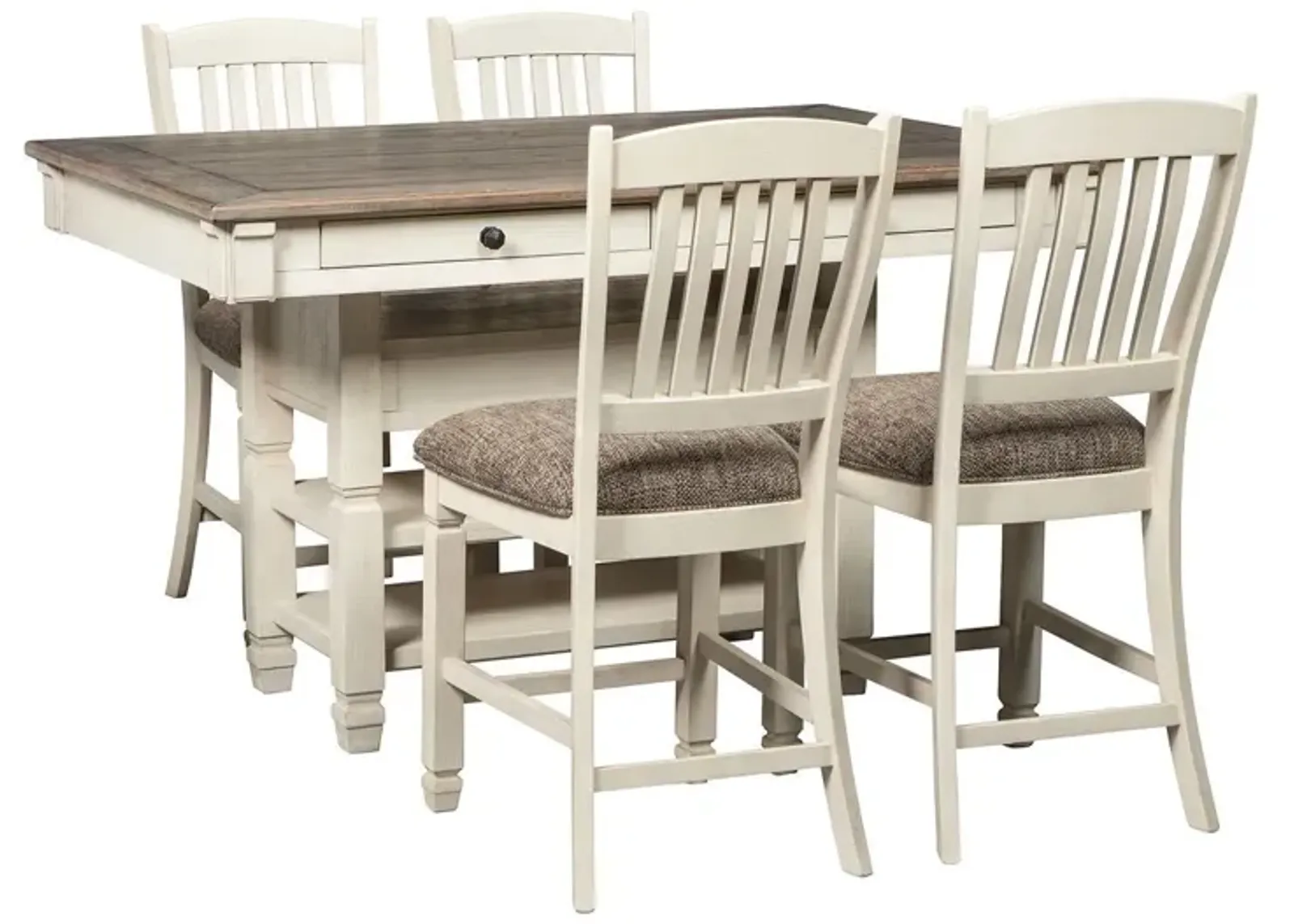 Bolanburg - Rectangular Counter Table Set