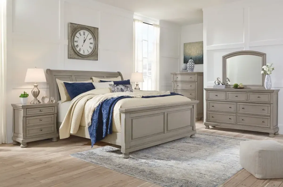 Lettner - Sleigh Bed Set