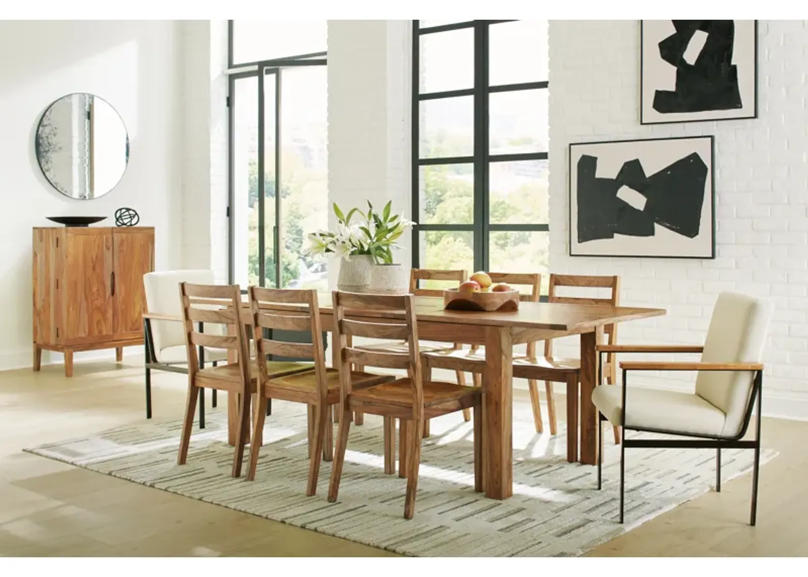 Dressonni - Rectangular Dining Set