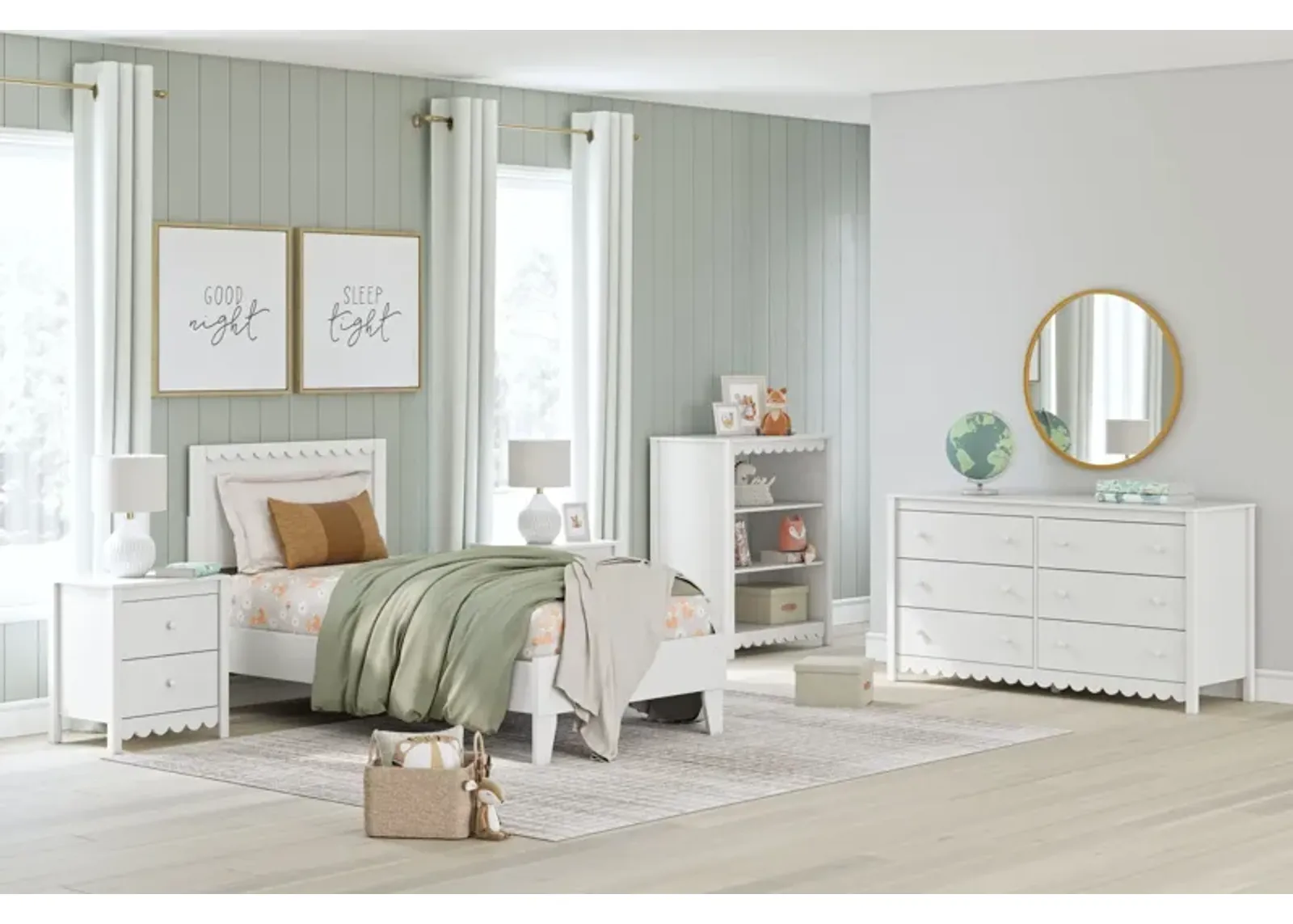 Hallityn - Platform Bedroom Set