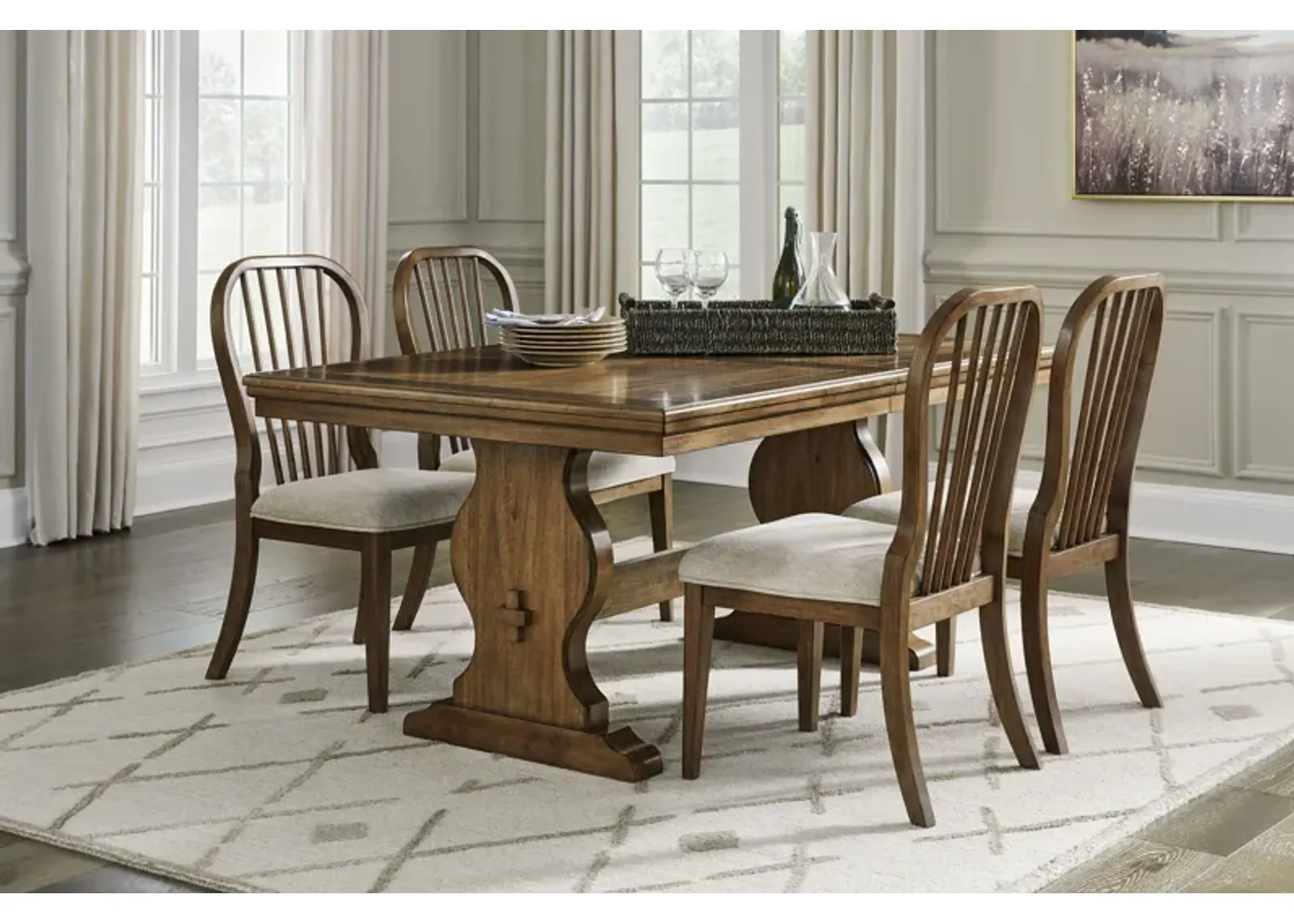 Sturlayne - Rectangular Extension Table Set