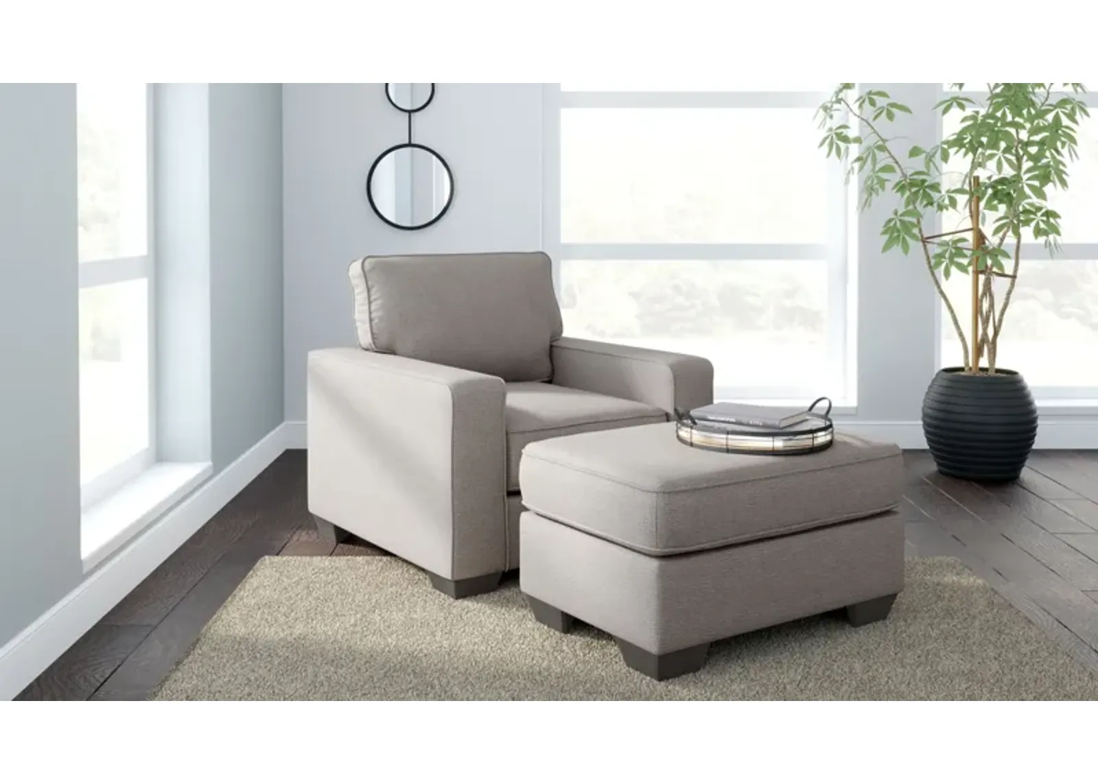 Greaves - Chair, Ottoman