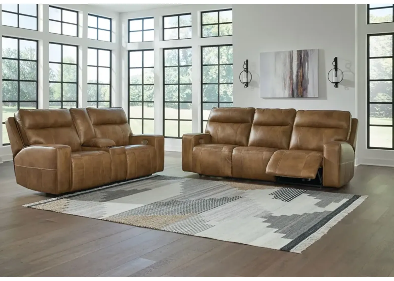 Game Plan - Power Reclining Sofa, Loveseat