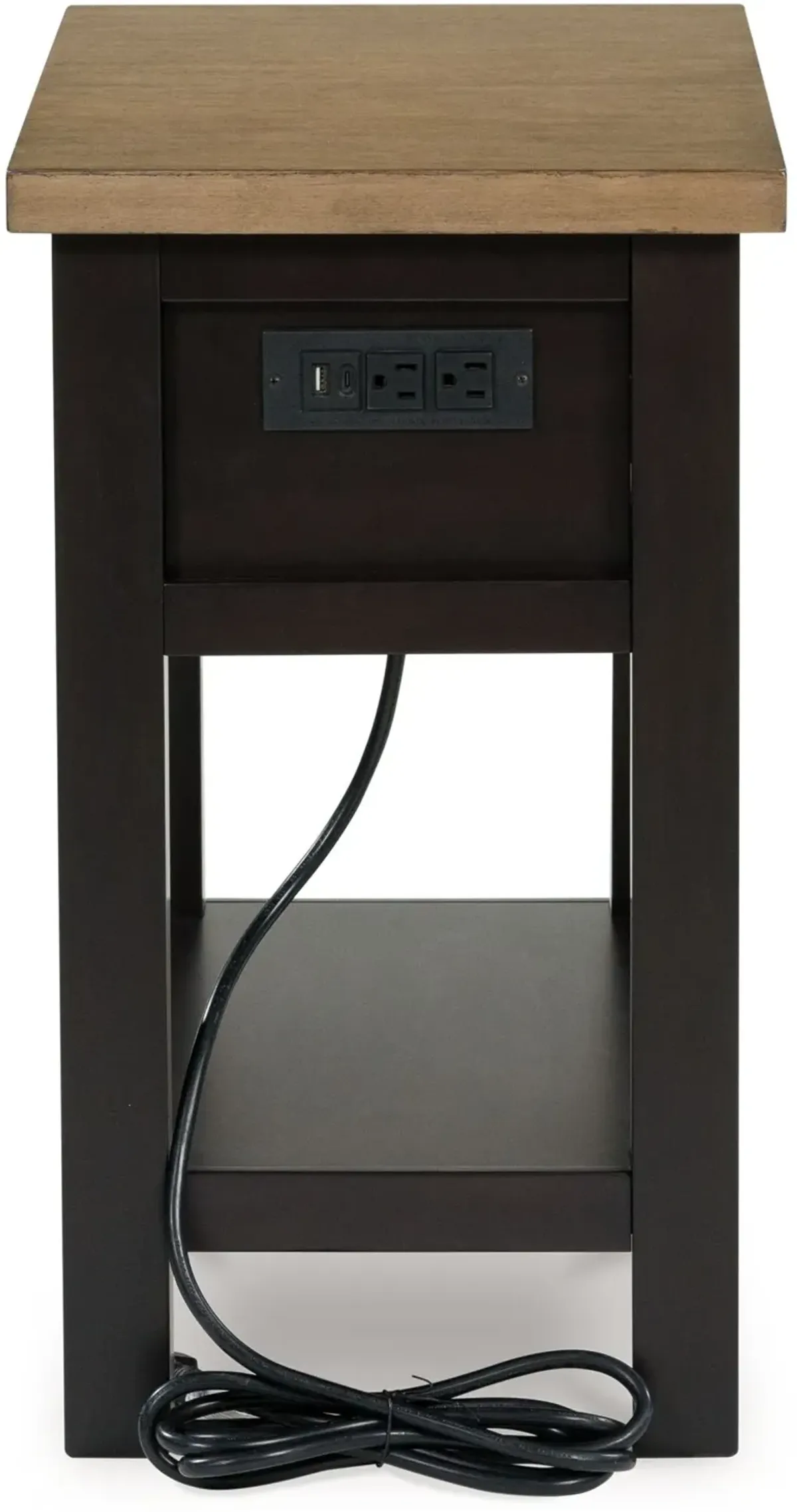 Drazmine - Chair Side End Table - Brown