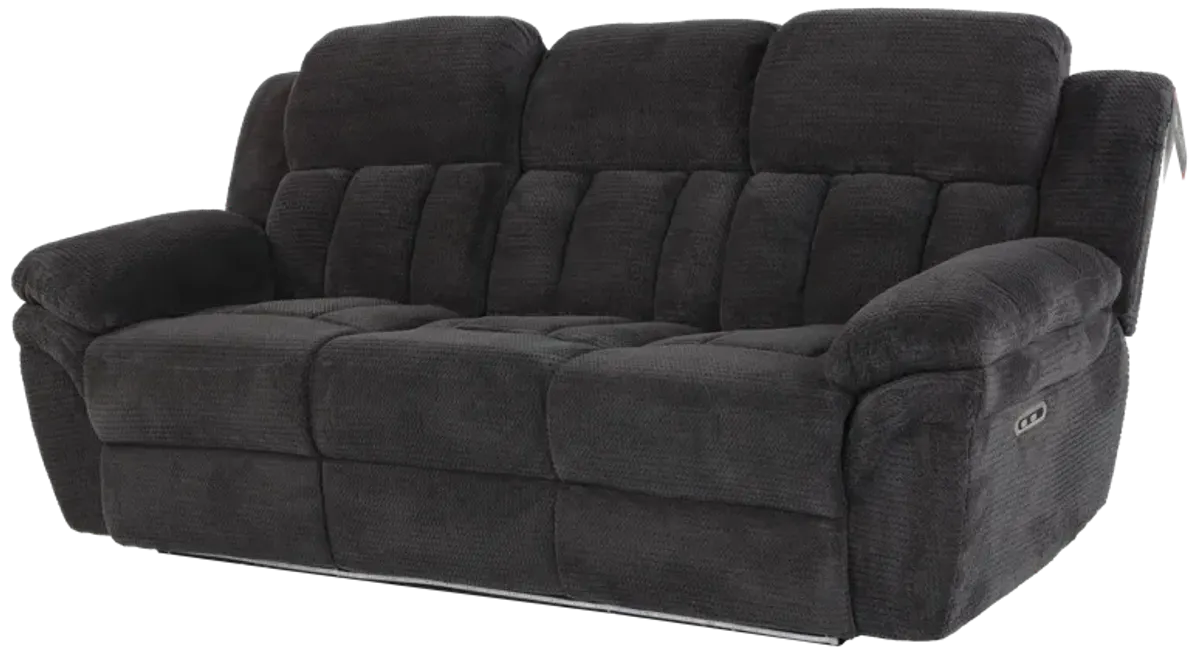 3 Piece Living Room Set: Power Reclining Sofa, Power Reclining Chair, Stationary Loveseat