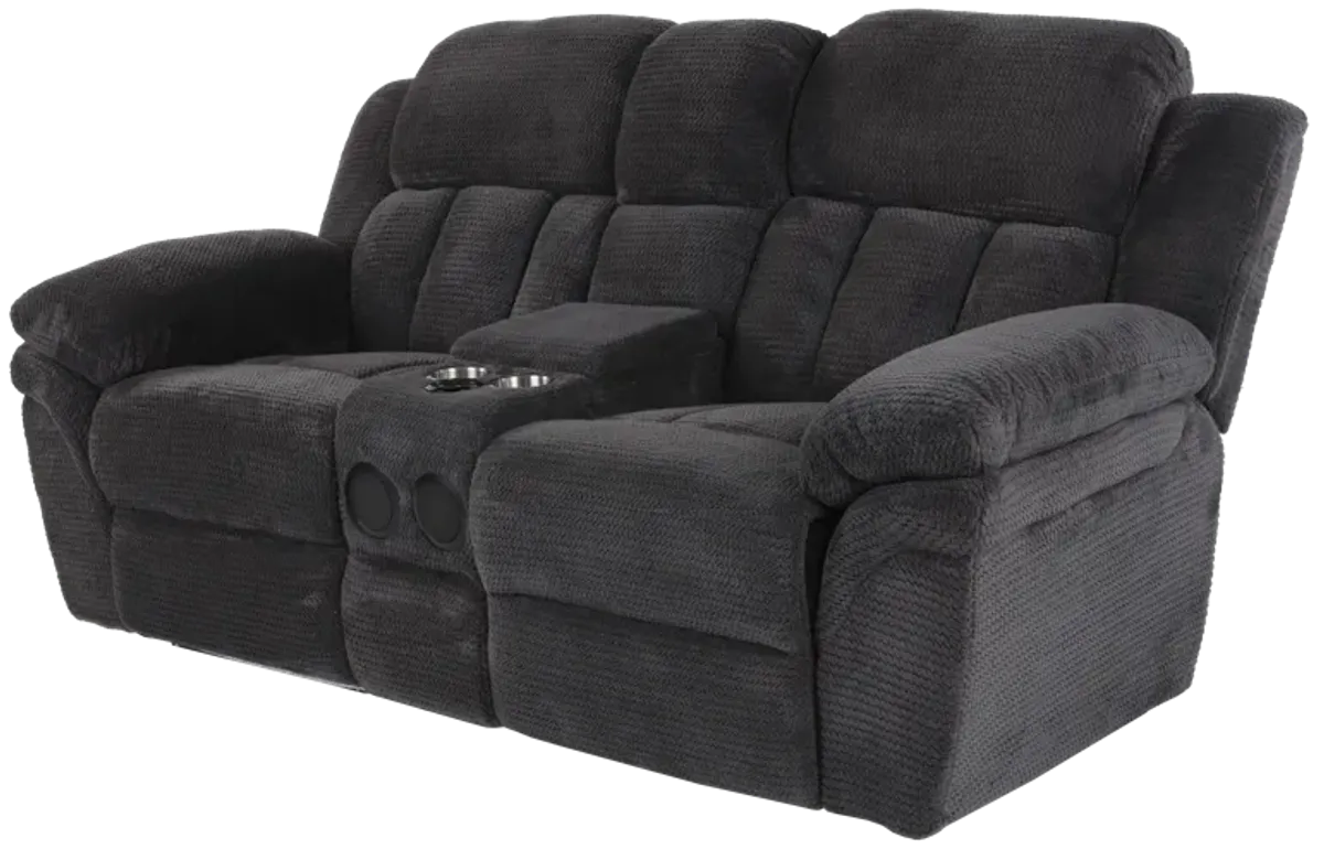 3 Piece Living Room Set: Power Reclining Sofa, Power Reclining Chair, Stationary Loveseat