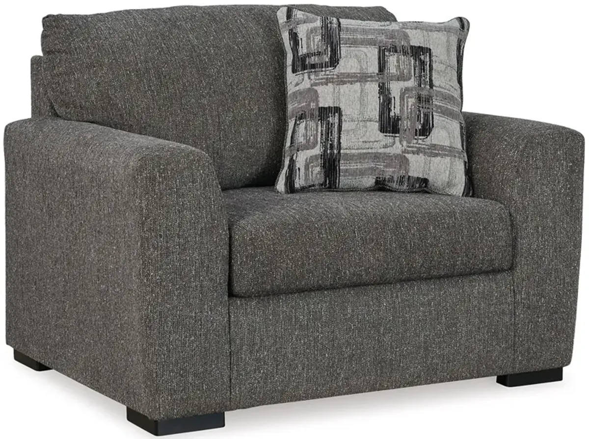 Gardiner - Chair And A Half - Pewter