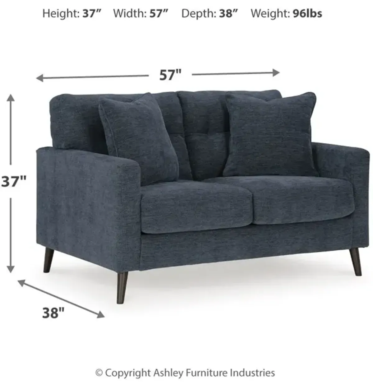 Bixler - Loveseat