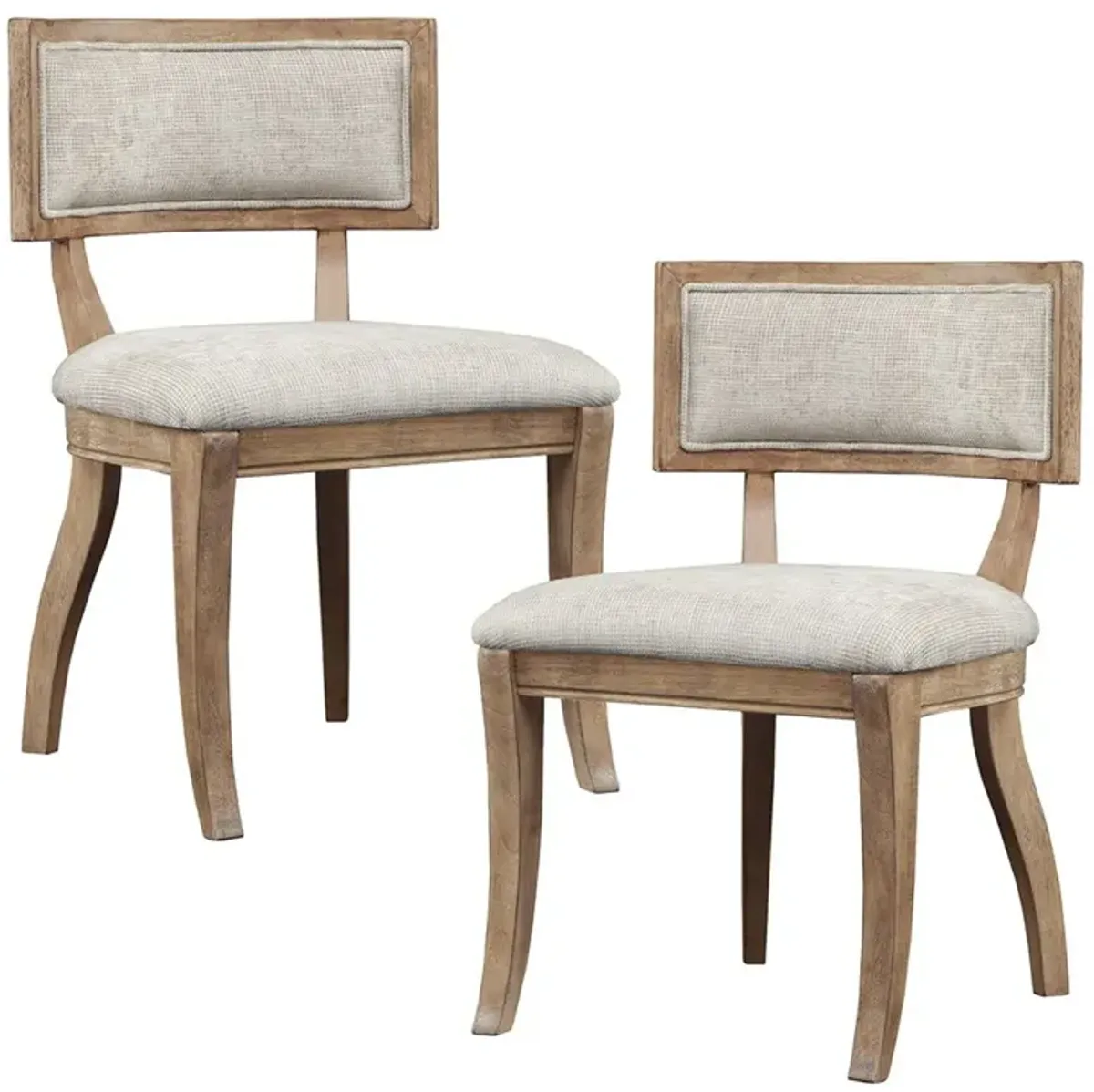 Marie - Dining Chair (Set of 2) - Beige / Light Natural