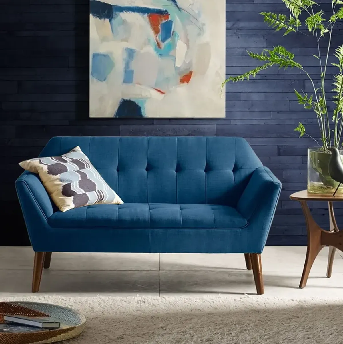 Newport - Loveseat - Blue