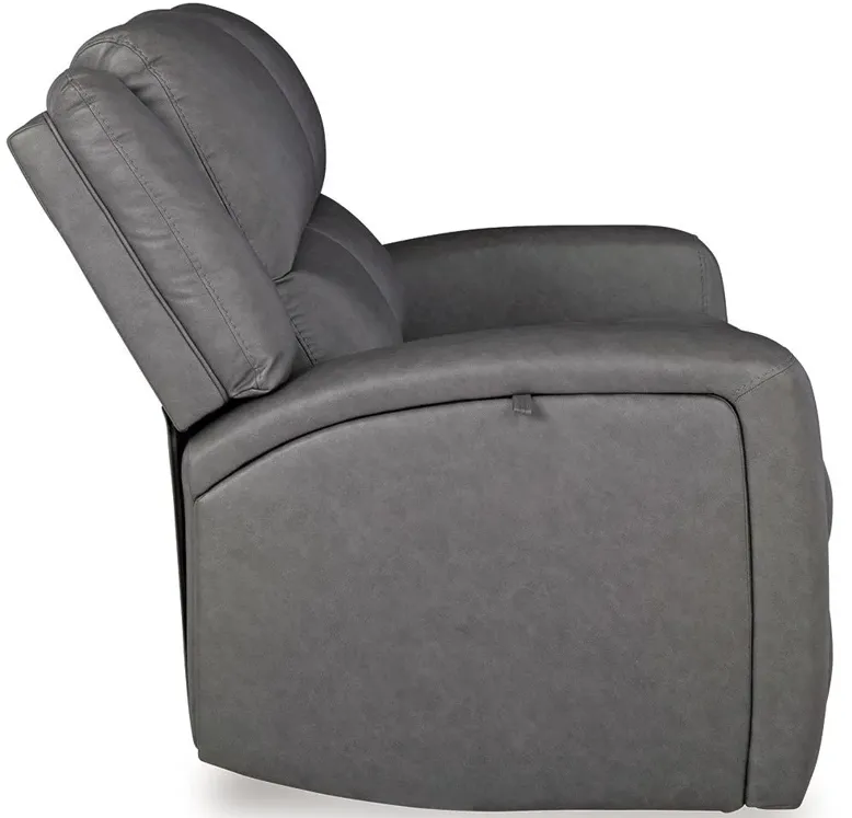 Brixworth - Slate - Reclining Loveseat