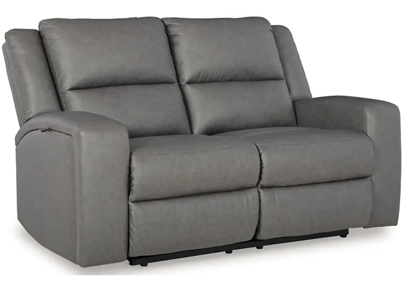 Brixworth - Slate - Reclining Loveseat