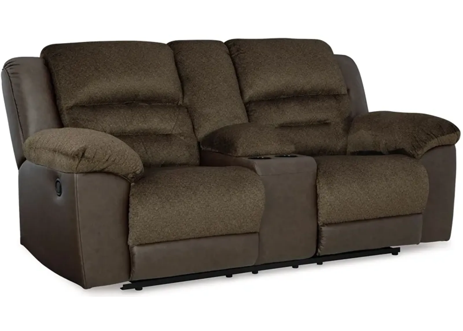 Dorman - Chocolate - Dbl Reclining Loveseat With Console