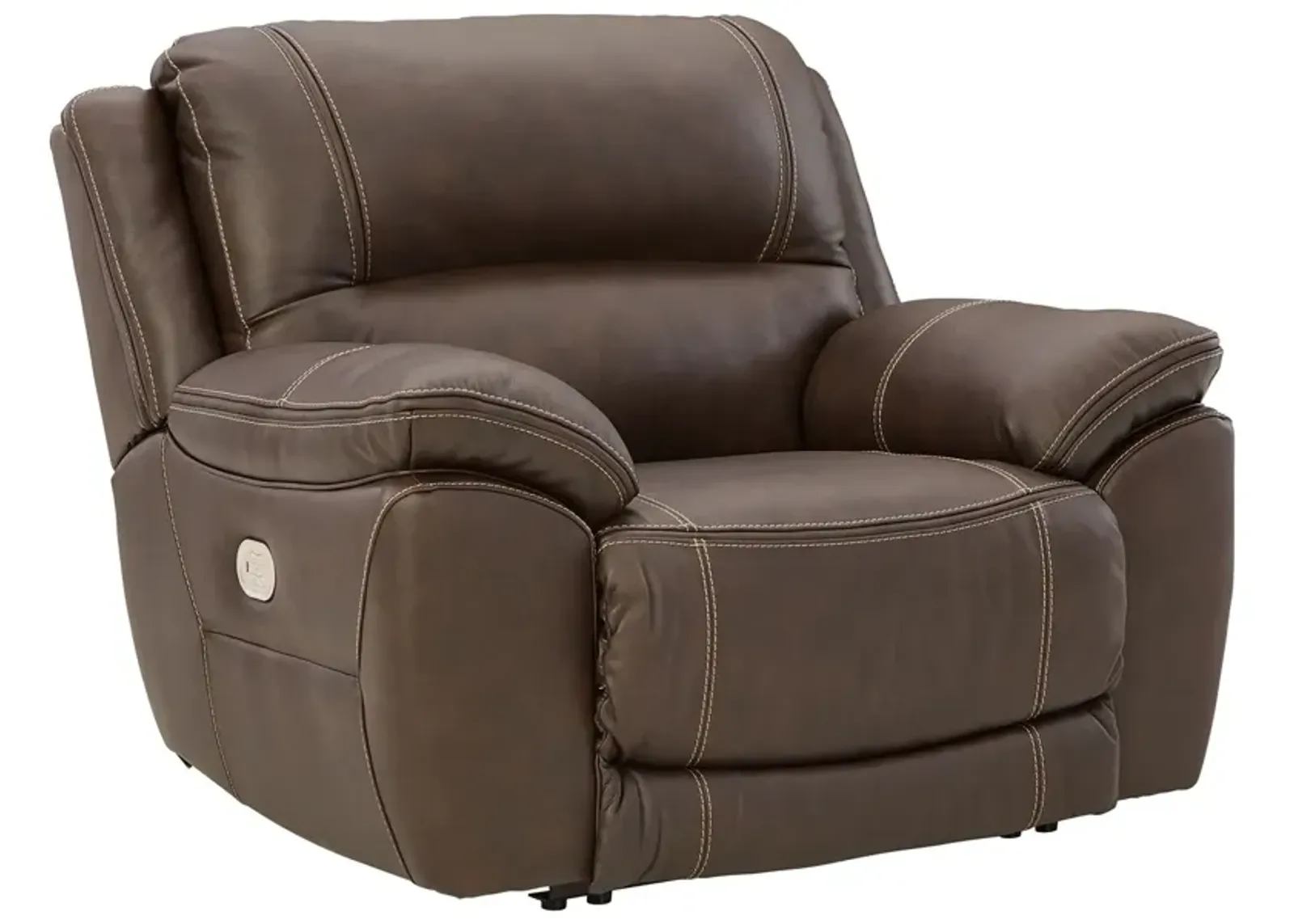 Dunleith - Chocolate - Zero Wall Recliner W/pwr Hdrst