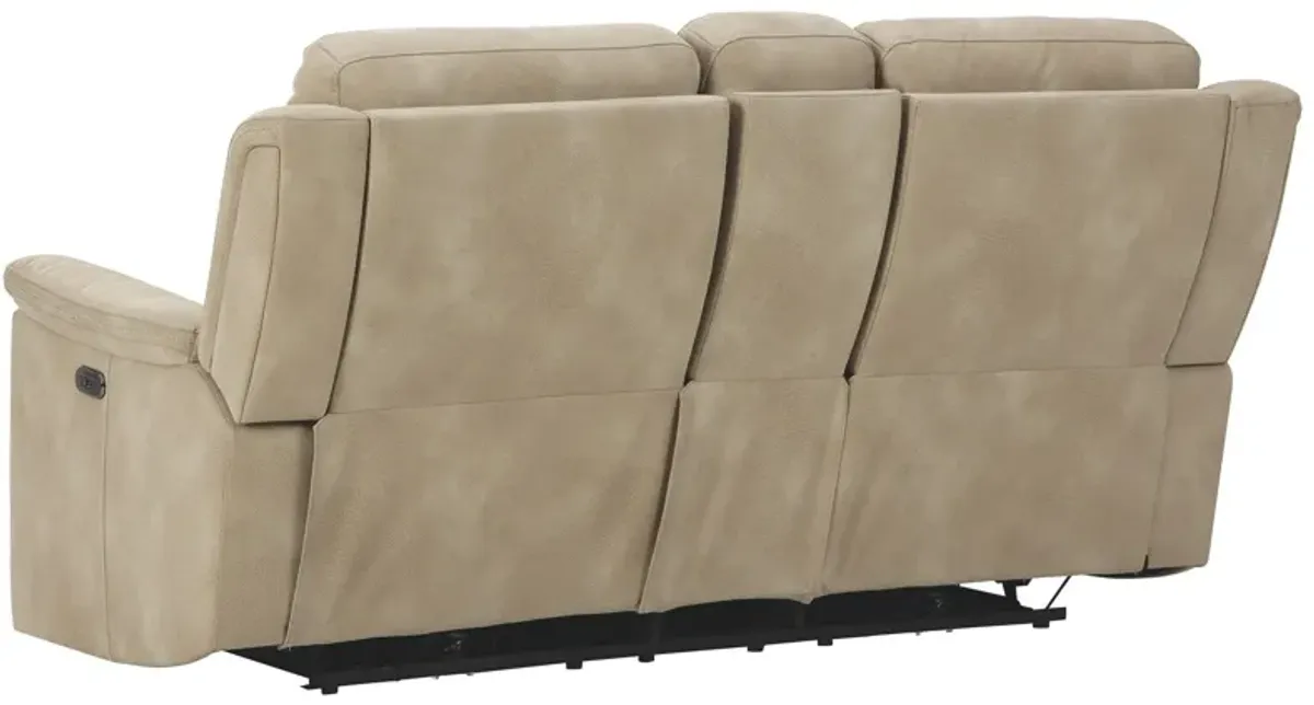 Next-Gen Durapella - Reclining Power Loveseat With Console