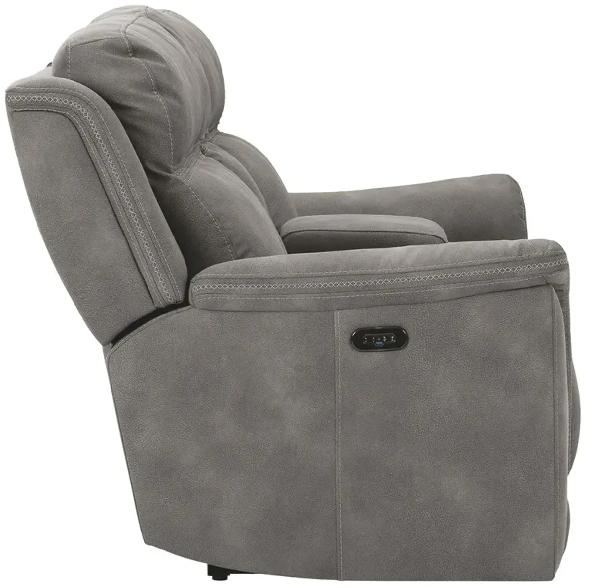 Next-Gen Durapella - Reclining Power Loveseat With Console