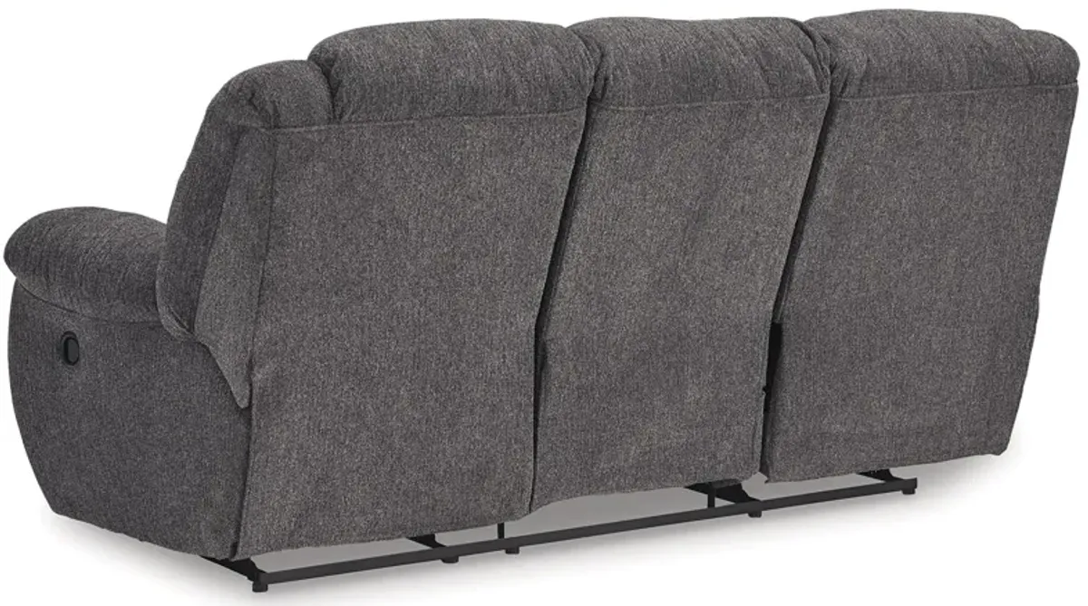 Foreside - Charcoal - Reclining Sofa