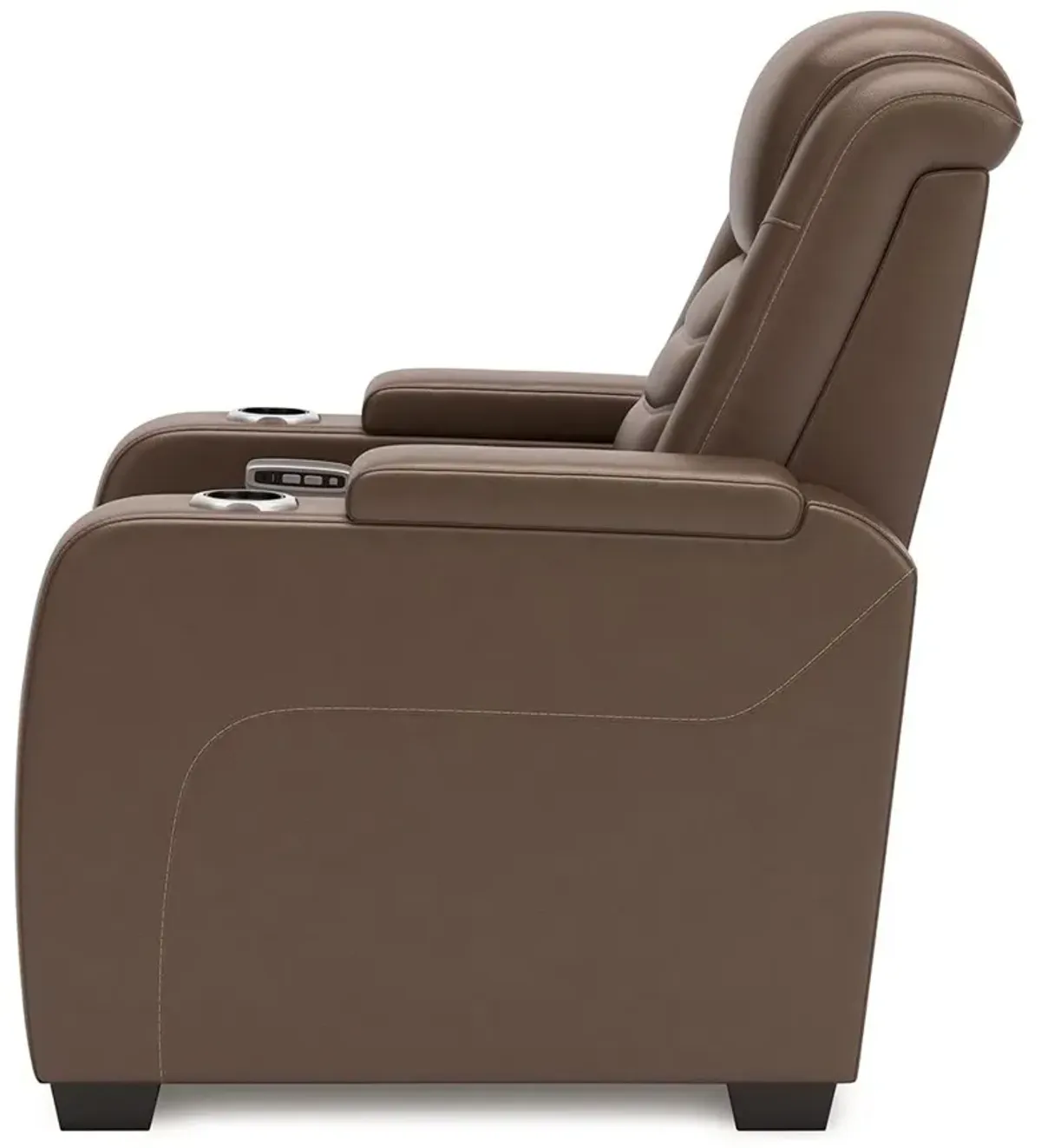 High Impact - Tobacco - Power Recliner / Adj Headrest