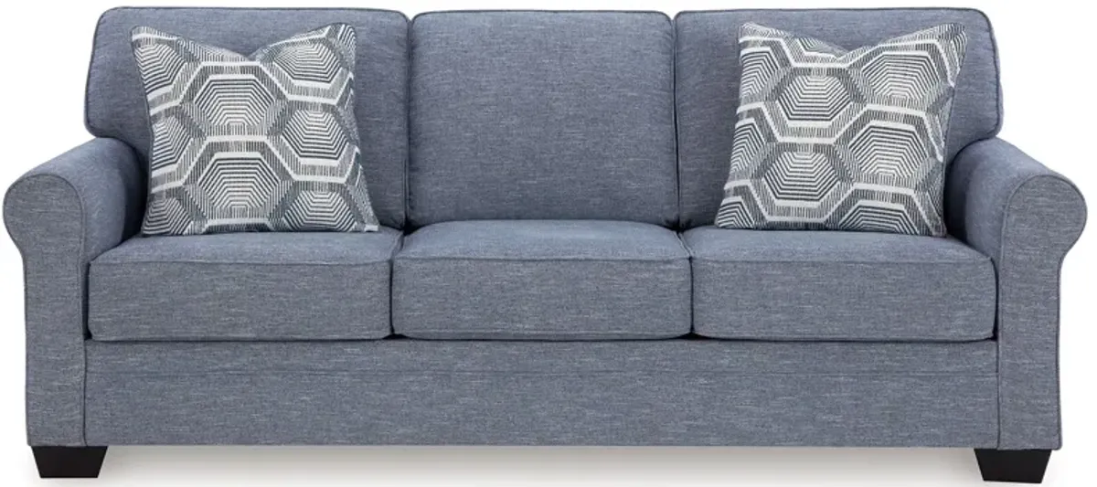 Carissa Manor - Denim - Queen Sofa Sleeper