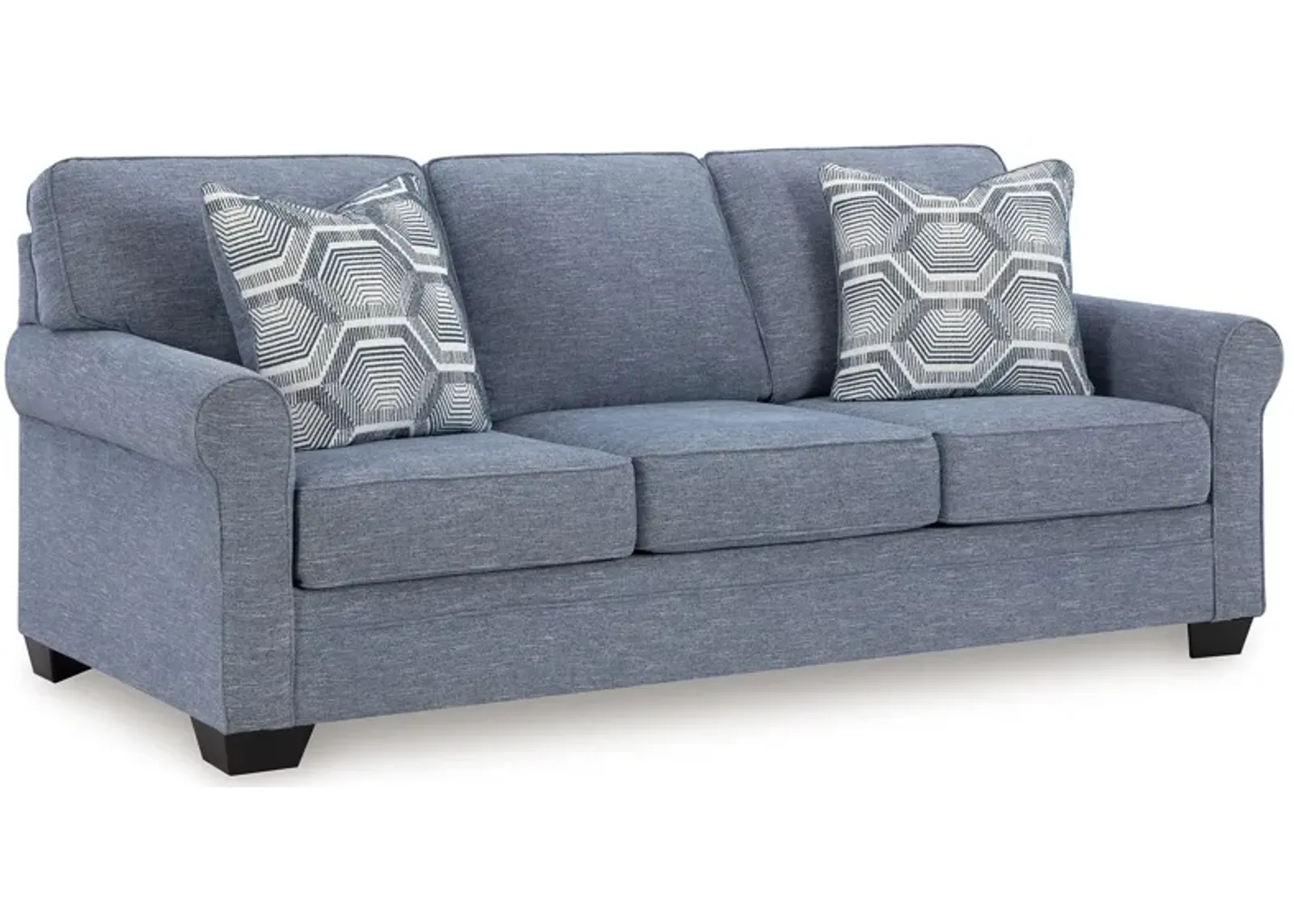 Carissa Manor - Denim - Queen Sofa Sleeper