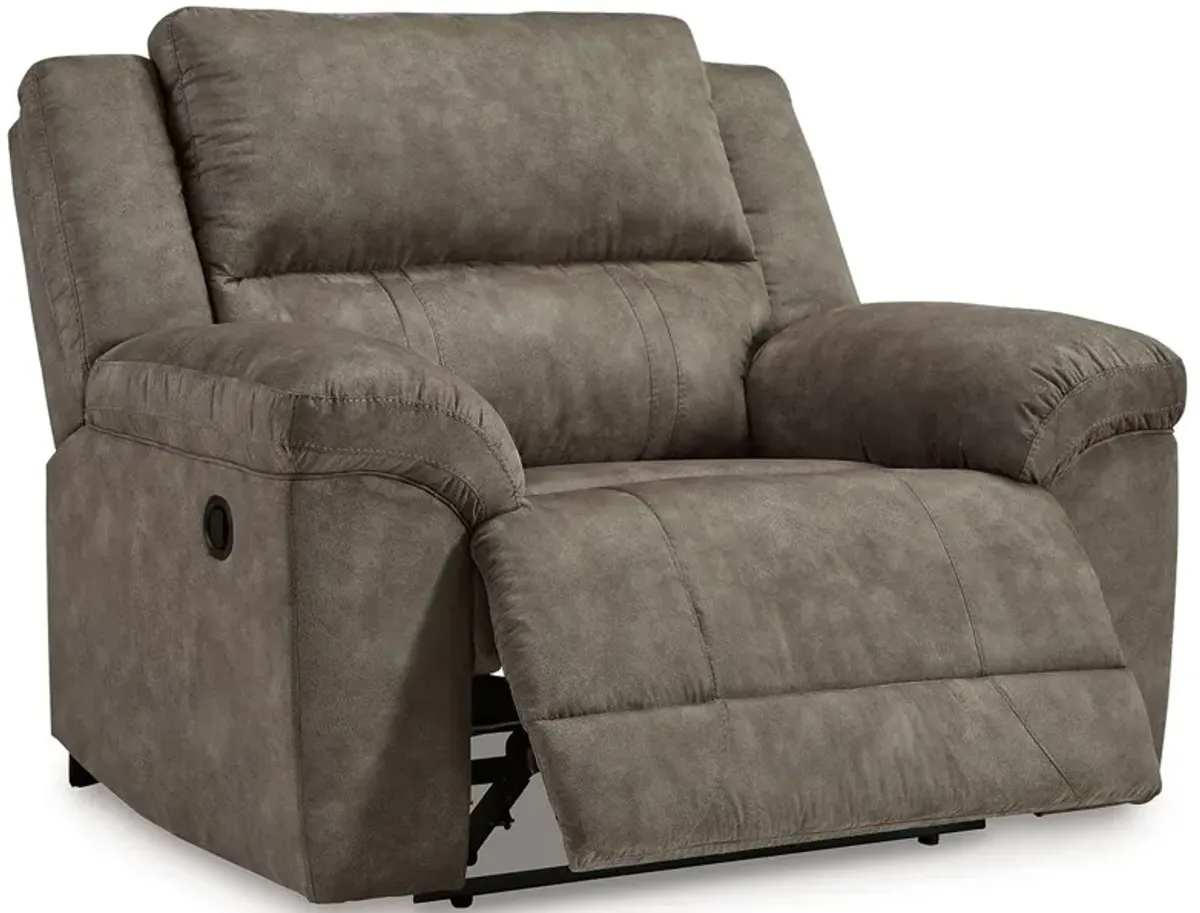 Laresview - Fossil - Zero Wall Wide Seat Recliner