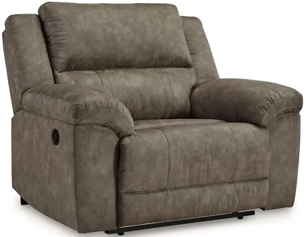 Laresview - Fossil - Zero Wall Wide Seat Recliner