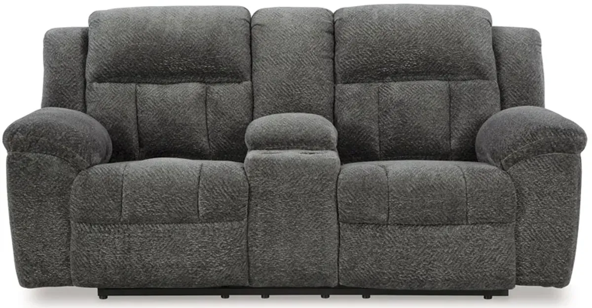 Frohn - Dbl Reclining Loveseat With Console