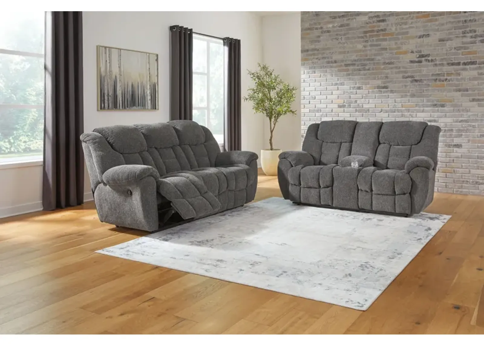 Foreside - Reclining Living Room Set