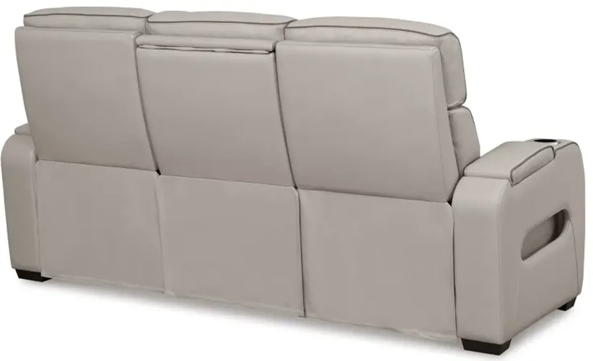 Boyington - Power Reclining Sofa With Adj Headrest